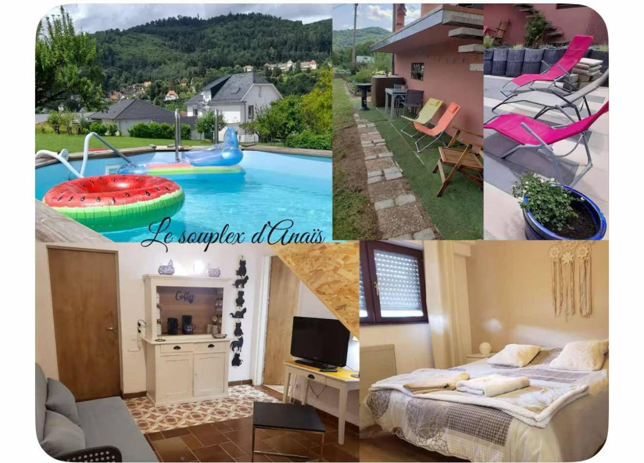 Le Souplex D'Anais Bed & Breakfast Schirmeck Bagian luar foto